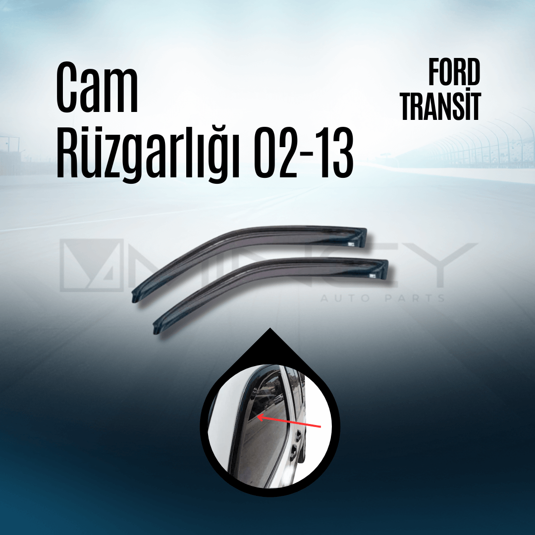 Cam Rüzgarlığı 02-13 Ford Transit